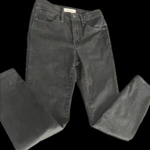Made Well Skinny High Rise.Black Jeans. Size 25P